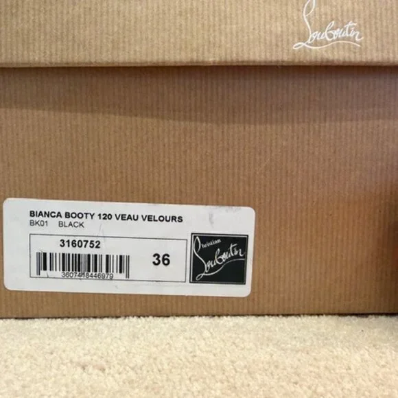 Christian Louboutin Platform Suede Bootie - Picture 12 of 16